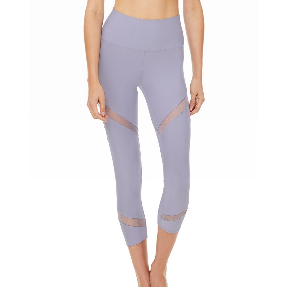 Alo Mesmerize High Waist Capri in BLUE MOON 🌙